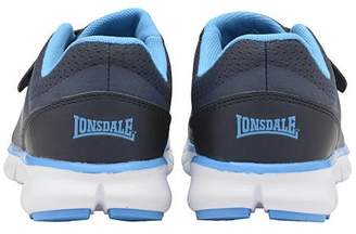 Lonsdale London Lima mens rip tape fastening trainers