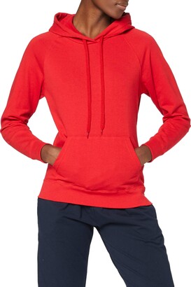 Fruit of the Loom Women's Pull-over Lightweight Hooded Sweat
