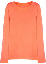 Thumbnail for your product : J.Crew Neon cotton-jersey top