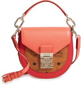 Thumbnail for your product : MCM Patricia Visetos Block Coated Canvas & Leather Crossbody Bag