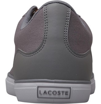 Lacoste Mens Lerond Trainers Grey