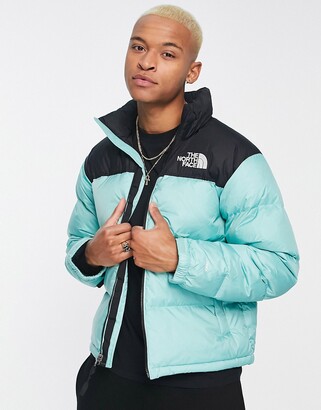The North Face 1996 Retro Nuptse Down Puffer Jacket in Bright Green