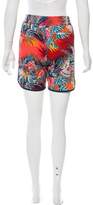 Thumbnail for your product : Zimmermann Printed Knee-Length Shorts w/ Tags
