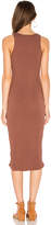 Thumbnail for your product : Monrow Scoop Neck Rib Tank Dress