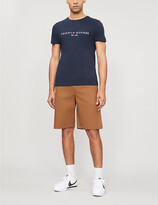 Thumbnail for your product : Tommy Hilfiger Logo-embroidered cotton T-shirt