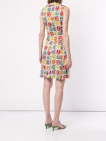 Thumbnail for your product : Chanel Pre Owned Camellia print A-line dress