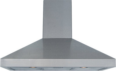 Windster 35.75" 620 CFM Convertible Wall Mount Range Hood in Stainless Steel
