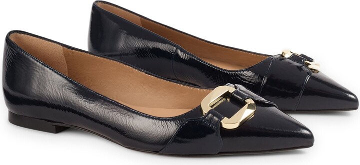 LK Bennett Ethel Pointed Toe Flat