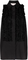 Thumbnail for your product : Alexandre Vauthier Ruffled Front Bib Blouse