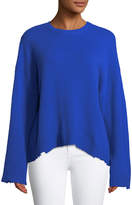 Thumbnail for your product : RtA Emmet Crewneck Long-Sleeve Boxy Cashmere Sweater