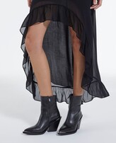 Thumbnail for your product : The Kooples Long semi-sheer dress
