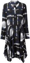 Stella McCartney - robe-chemise imprimée - women - Soie - 42
