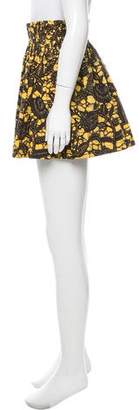 Thakoon Printed Mini Skirt
