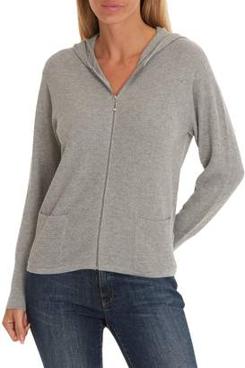Betty Barclay Textured knit cardigan with hood