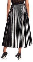 Thumbnail for your product : Proenza Schouler Metallic Plisse Pleated Midi Skirt