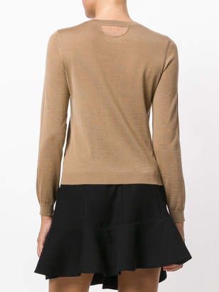 RED Valentino classic long sleeved top