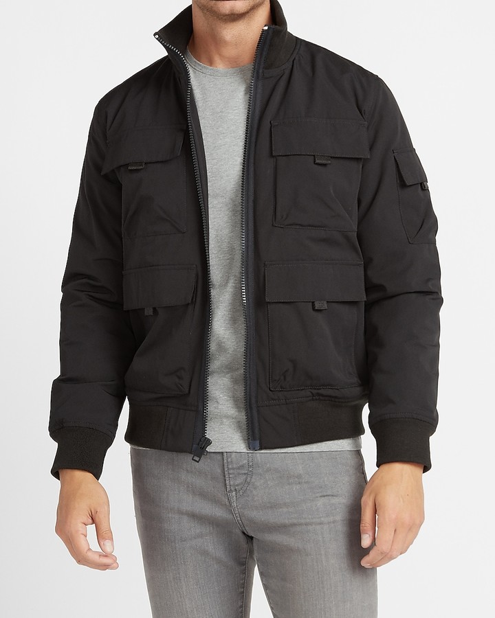 utility bomber jacket mens