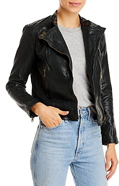 Ralph Lauren Leather Moto Jacket | Shop the world's largest collection of  fashion | ShopStyle
