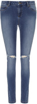 Thumbnail for your product : Whistles Distressed Maysa Skinny Jean