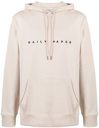 Daily Paper Alias logo-embroidered hoodie