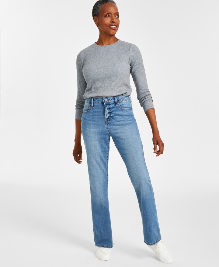Style&Co. Style & Co Plus Size Bootcut Denim Jeans, Created for
