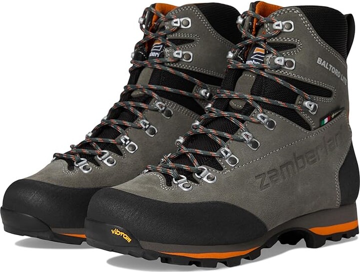 Zamberlan Baltoro Lite GTX Men's Climbing Shoes Graphite/Black : EU 48 (US Men's 13) D - Medium, Leather/Rubber