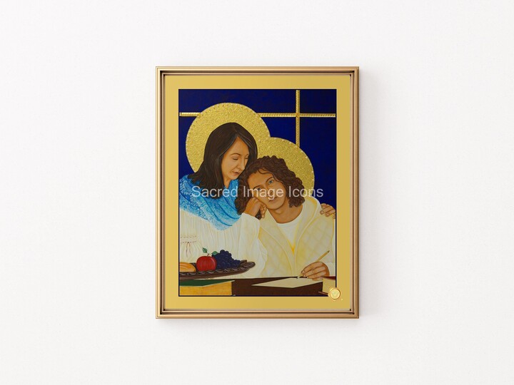 Christ The Student Print | Sacred Image Icons