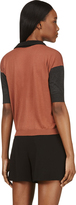 Thumbnail for your product : Marni Red & Black Cashmere V-Neck Sweater