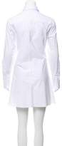 Thumbnail for your product : Donna Karan Long Sleeve Button-UP Shirtdress