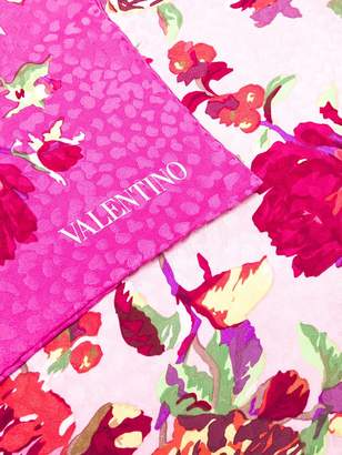 Valentino floral print scarf