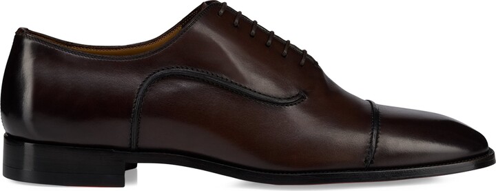 Christian Louboutin Seriox Leather Oxford Shoes