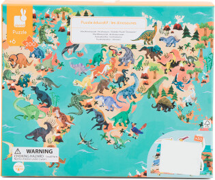 TJMAXX 200Pc Dinousar Educational Puzzle