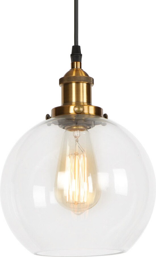 Details about   Crouse Hinds V93 Clear Glass Globe Fixture 