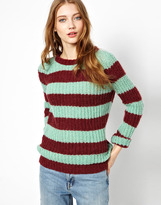 Thumbnail for your product : American Vintage Striped Chunky Sweater
