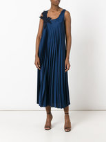 Thumbnail for your product : P.A.R.O.S.H. long pleated dress - women - Polyester - M