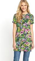Thumbnail for your product : South Short Sleeve Tunic - Floral Print