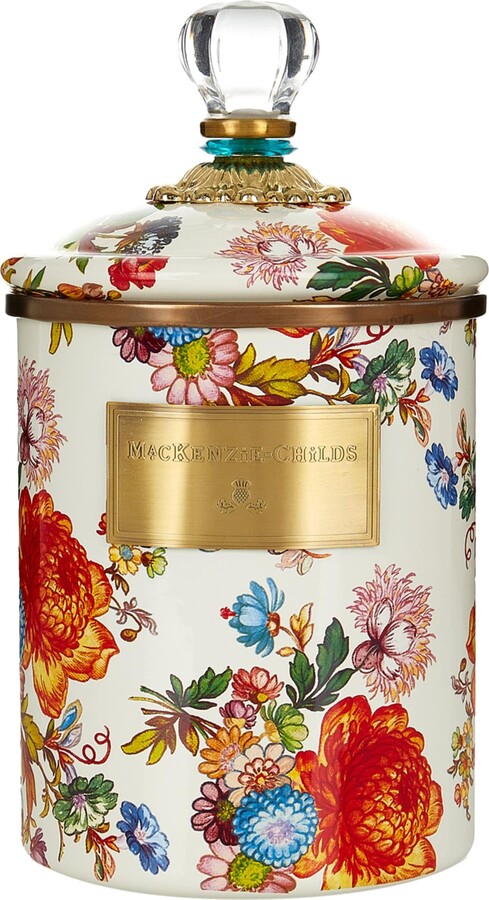 Mackenzie Childs MacKenzie-Childs Medium Flower Market Canister