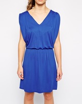 Thumbnail for your product : B.young Love Drape Shoulder Jersey Dress