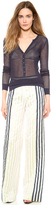 Thumbnail for your product : Wes Gordon Wide Leg Trousers