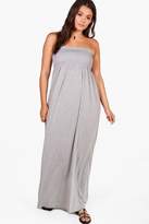 Thumbnail for your product : boohoo Plus Sadie Shirred Maxi Dress