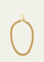 Thumbnail for your product : Ben-Amun Gold Chain Toggle Necklace