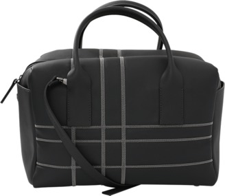 Brunello Cucinelli Leather Monili Bowler Bag