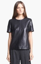 Thumbnail for your product : J Brand Ready-To-Wear 'Marilena' Leather Tee