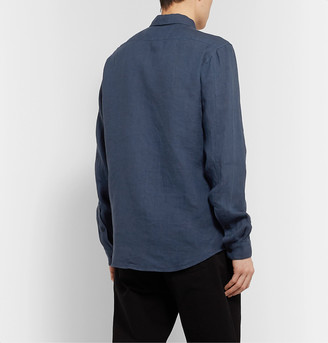 Stone Island Garment-Dyed Linen Shirt