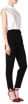 Thumbnail for your product : Alexander Wang Black Satin Peel Away Trousers