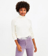 Thumbnail for your product : LOFT Stitchy Turtleneck Sweater