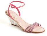 Thumbnail for your product : Sebastian Camoscio Wedge Sandals