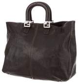 Thumbnail for your product : Fendi Grain Leather Tote