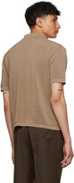 Thumbnail for your product : Second/Layer Tan Knit Polo