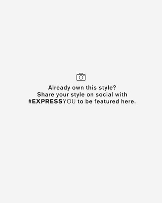 Express Jacquard Dot Puff Sleeve Midi Dress